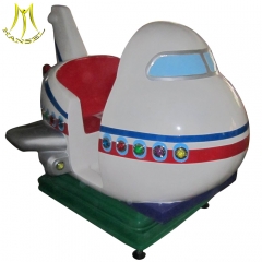 Hansel children indoor rides games and amusement park portable rides with plane design kiddie ride for sale