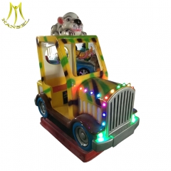 Hansel kids amusement park ride and coin game machine kiddie ride with amusement rides for sale