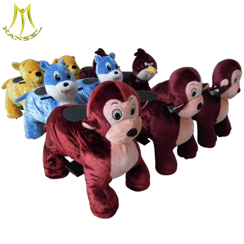 Hansel unicorn ride on animals for sale and animales montables for shopping mall with ride on furry animal for sale 