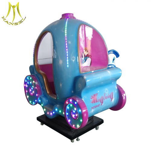 Hansel  best seller game centers equipment,children electric swing machine coin game machine