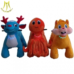 Hansel china adult ride on animal toys and battery operated animal ride manufacture with ride on animals in shopping mall manufacture price