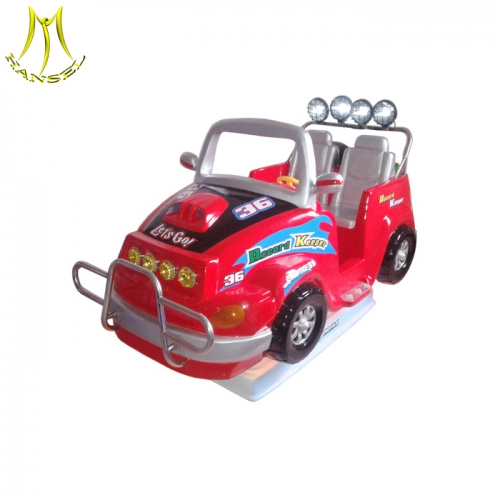 Hansel Used kiddie rides happy riding funny racing car best seller indoor play park coin operated kiddie rides kiddie rides game token coin