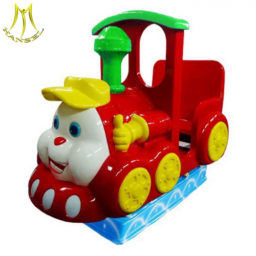 Hansel  kids amusement paint kiddie rides 2017 children kiddie rides train