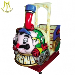 Hansel wholesale kids coin operated game machine kiddie rides machines coin operated train racing game