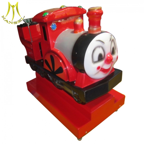 Hansel coin operated train ride game machine kiddie rides machines wholesale kids