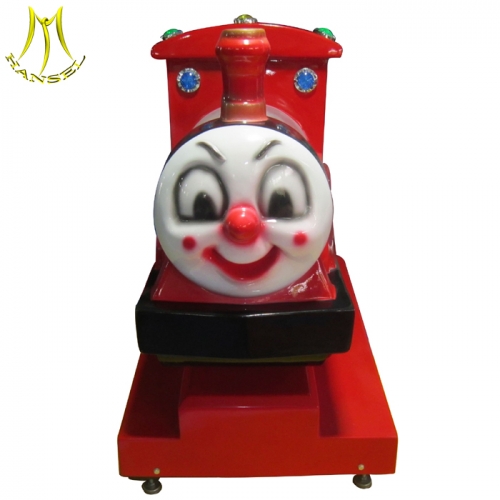 Hansel coin operated train ride game machine kiddie rides machines wholesale kids