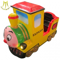 Hansel amusement rides for sale coin operated electric play equipment  funny furry toy game center equipment kiddie ride train sales