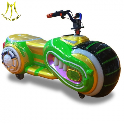 Hansel attractive amusement park children game battery operated driving motorcycle rides