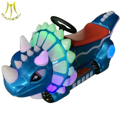 Hansel indoor playground kids remote control dinosaur motorcycle ride for sales