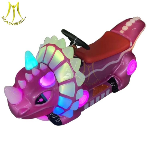 Hansel indoor playground kids remote control dinosaur motorcycle ride for sales