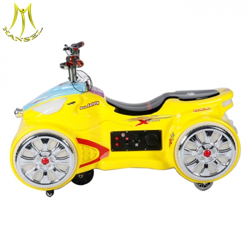 Hansel indoor and outdoor fun family amusement rides electric motorcycle for kids