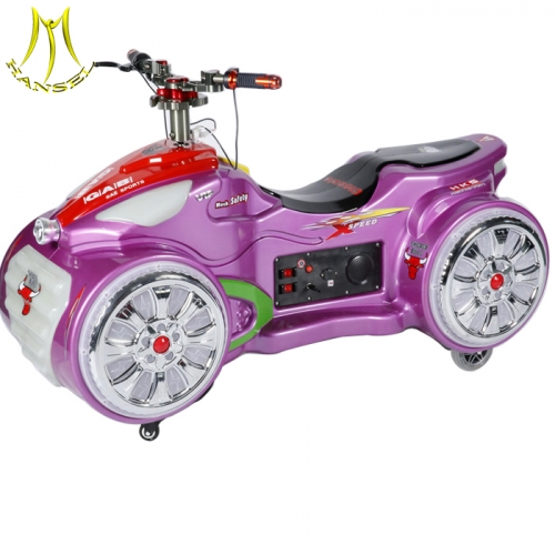 Hansel theme park motorbike electric family entertainment motor rides