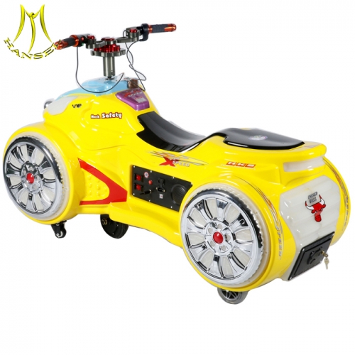Hansel indoor and outdoor fun family amusement rides electric motorcycle for kids