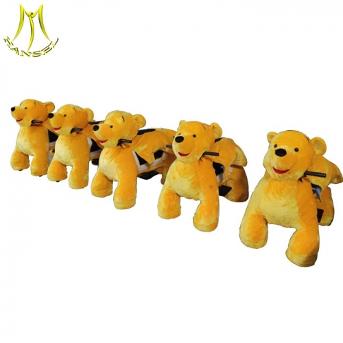 Hansel  CE coin operated children walking motorized animal rides