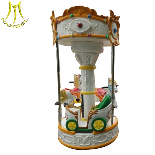 Hansel Amusement park rides merry go round funny games children toys Carousel Horse Ride