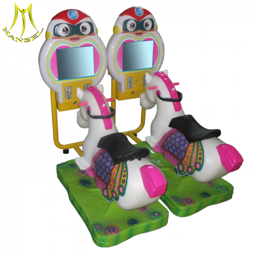 Hansel electronic horse racing games made in china and racing horse machine manufacture with arcade kids coin operated games factory