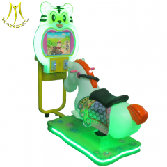 Hansel arcade kids coin operated toys video kiddie ride and china racing horse machine for kids manufacture with indoor amusement games from china