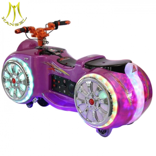 Hansel attractive remote control motorcycle electric amusement park ride for kids