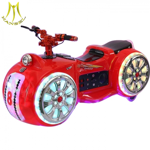 Hansel kids amusement park electric on ride toy cars kiddy ride machine