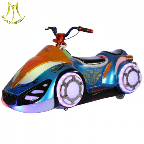 Hansel  kids indoor electric motorbike amusement park for sale rides