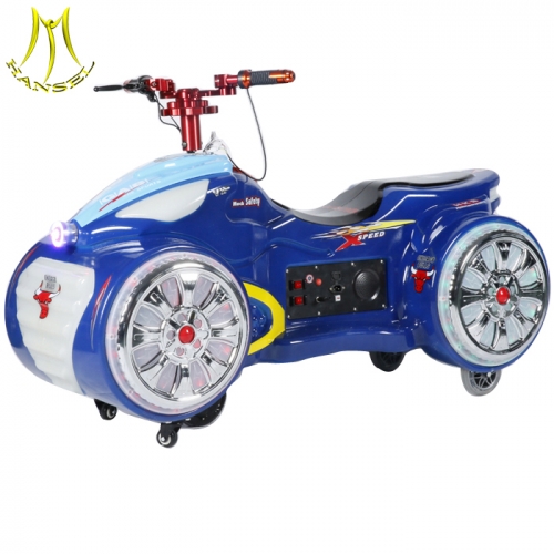 Hansel kids amusement park  motorcycle electric ride for sale