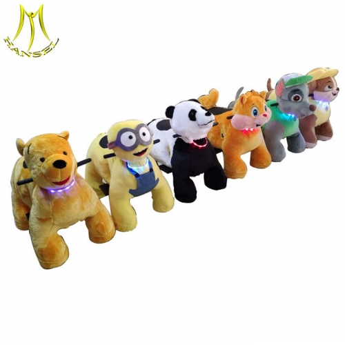 Hansel cheap shopping mall large size electric car animal toy ride adults can ride