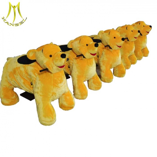 Hansel moving toy car plush animal electrical scooter from Guangzhou factory