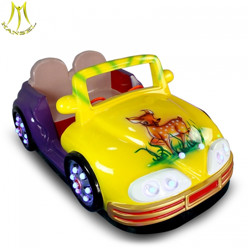 Hansel  New-coin-operated-yellow-car-arcade-rides